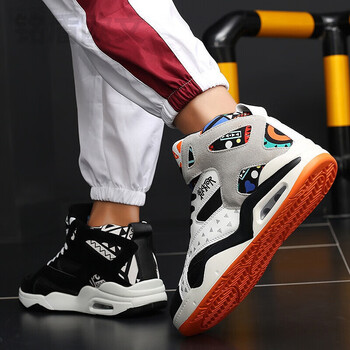 耐克顿官方旗舰欧文8代7篮球鞋男aj1鸳鸯鞋高帮鞋子韩版潮流百搭鸳鸯