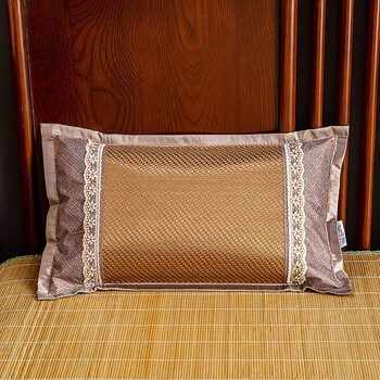 冰枕套夏季儿童凉席枕套夏天凉枕套30x50单个幼儿园宝宝婴儿冰藤枕头