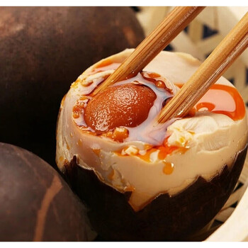 60中国河南特产河南五香烤鸭蛋咸鸭蛋流油沙黄开箱即食真空包装2枚