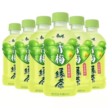 康师傅冰红茶蜜桃乌龙茶热带水果味茶饮料系列 蜜桃乌龙茶330ml*12瓶
