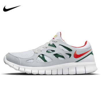 耐克（NIKE）男鞋2023夏季新款FREE RUN 2减震透气低帮舒适运动跑步鞋537732 537732-102 40