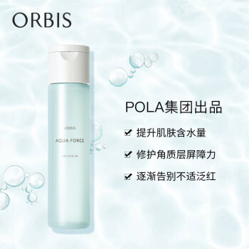 ORBIS奥蜜思水原力肌原水（滋润型）180ml（补水保湿 爽肤柔肤水 男女适用）（日本原装进口）