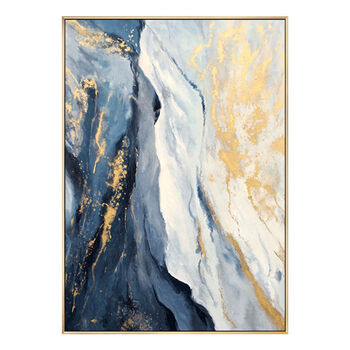 抽象画客厅沙发背景墙挂画玄关金粉装饰画大幅水墨画轻奢款式3100x150