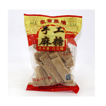 芝麻糖老式传统手工酥簿饼孕妇休闲零食河南小吃早餐糖果糕点花生手工