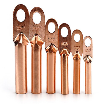 任能(rn)任能 dt-16 铜鼻子 电缆铜接头 铜线鼻子 铜线耳 铜接线端子