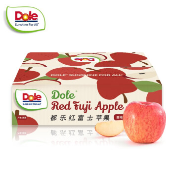 【产地直发】Dole都乐 陕西富士苹果礼盒 12只装 脆甜水果苹果 新鲜水果 富士苹果礼盒 果重4.5斤 第66张