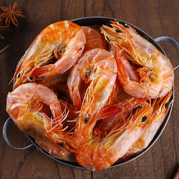 香烤虾干即食虾干大号对虾炭烤海鲜干货网红零食小吃孕钙妇补食品35cm