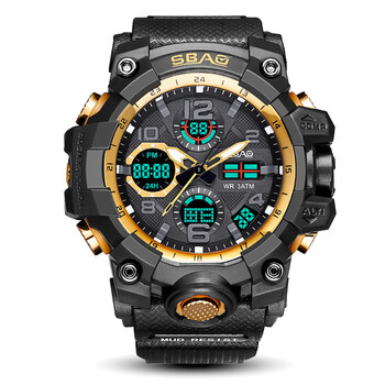 户外机械部队战术军人手表男士俄罗斯军表战术男士手表运动防水电子表