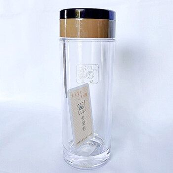 上杯pc06  pc08无味隔热防摔pc有机玻璃杯子 上龙口杯pc07(南龙)310ml