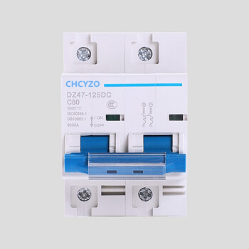直流空气开关 ups断路器 双极dc500v 100安125a光伏直流空开  80a 1p