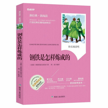 钢铁是怎样炼成的 无障碍拓展阅读名师点评精心批注简易理解双色中小学生推荐课外读物