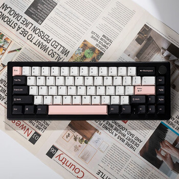 gmk67机械键盘套件gasket结构三模无线蓝牙麻将音rgb静音水蜜桃轴 gmk