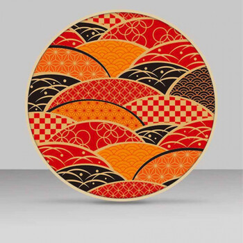 和风花纹墙面装饰画日料店日本餐厅榻榻米居酒屋壁画a图案很多详情页