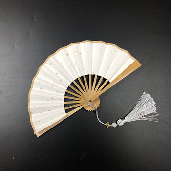 古风竹扇装饰迷你456寸迷你扇玉竹小扇子彩色宣纸折扇袖珍扇随身儿童