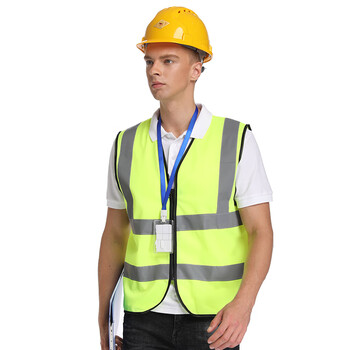 烟鹤中国建筑工地夏季网眼马甲印字中铁电建反光衣印反光安全背心施工