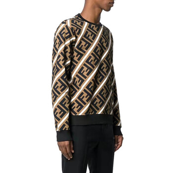 【七夕礼物】fendi男装 芬迪男装男装   黑色徽标休闲夹克 拼色【预订