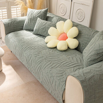 全包全棉沙发垫套装四季通用防滑坐垫子简约北欧沙发套罩全盖布巾冬季