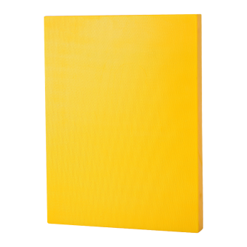巴輪贝BALUNBEI菜板塑料加厚家用PE方形菜板厨房粘板案板寿司板擀面板 黄色 38*28*3cm