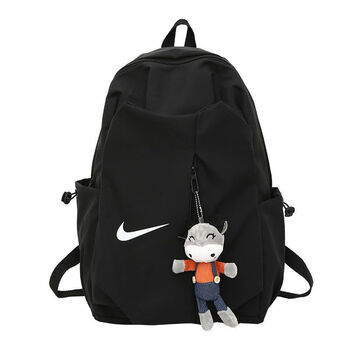 linikerb书包男初中高中学生背包女潮牌大容量双肩背包大学生电脑包休