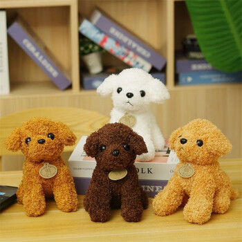 毛绒玩具卫衣泰迪狗儿童玩具公仔布娃娃生日礼物穿衣小狗玩具颜色随机