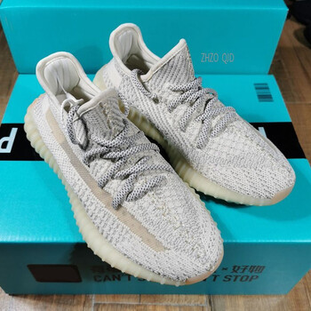 大头吉椰子鞋男350满天星天使350v2白冰淇淋莆田男鞋跑步休闲鞋跑步鞋