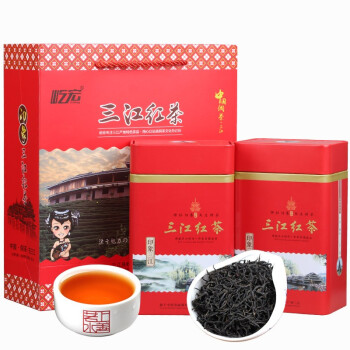 屹宏（yihong）广西柳州三江红茶500g高山布央仙人山茶礼盒罐装春茶小叶种浓香型 500g