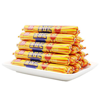 双汇特级金双汇火腿肠55g/支即食香肠休闲肉制食品猪肉肠礼盒装整箱