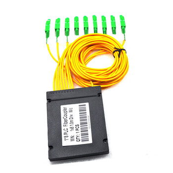 鸿升光电信级皮线光纤尾纤分光器sc1比:2一分二4分路器8分16 1分4 sc