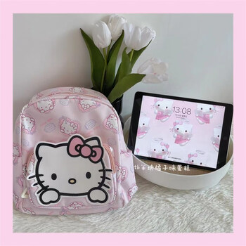 仰朋新款hellokitty小书包日系多巴胺少女高颜值学生背包设计感双肩包