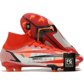 超顶刺客14高帮fg足球鞋内马尔c罗姆巴佩男女ag小李子训练鞋儿童 c罗