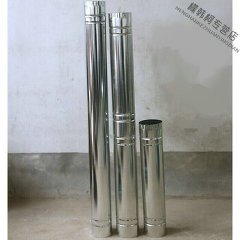 管加厚白铁皮烟囱家用取暖炉排烟管煤球炉取暖炉烟囱定制三通直径10cm