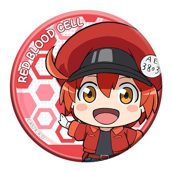 乐英奇血小板周边吧唧 q版工作细胞徽章红白细胞动漫二次元 红细胞