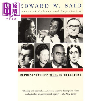 知识分子论 爱德华 萨义德 英文原版 Representations of the Intellectual Edward W Said 人文社科