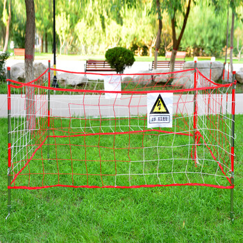 电力安全围网安全围栏网尼龙网护网护栏网隔离网工地施工安 围栏彩旗