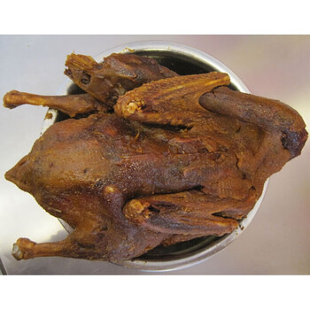 四川特产南充一绝正宗杨鸭子绸都杨鸭子皮酥骨脆接近900g 五香1只大