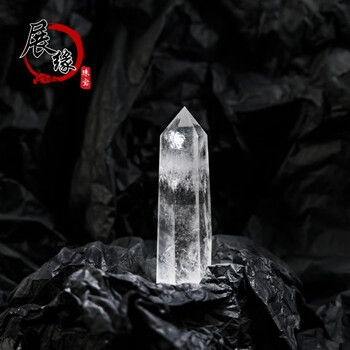 天然白水晶柱摆件矿石8 9cm 图片价格品牌报价 京东