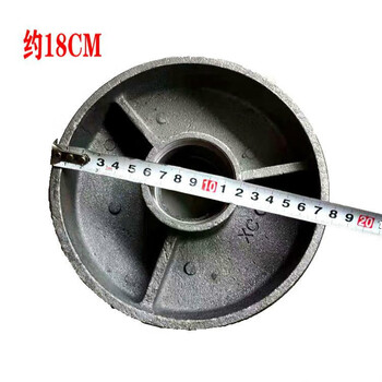 kankeirr履带车承重轮爬山虎微耕机大棚农机具橡胶履带底盘行走轮配件