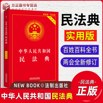 中华人民共和国民法典 实用版 全国新修订版 中国法制出版社 2020正版图书