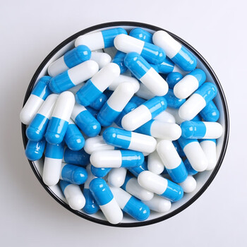 植物可食用胶囊壳外壳大号口服灌药粉0号淀粉空壳胶囊皮糯米胶襄0定制