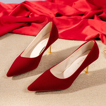 思圭高跟鞋12cm细跟走秀超高跟性感红色高跟鞋女宴会反串单鞋走秀模特