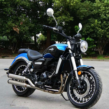 喜力(hirlee)ur复古太子摩托车突破者美式巡航太子车大排量重机车北京