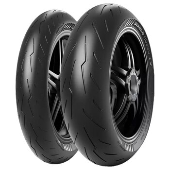 倍耐力摩托车轮胎diablo rosso iv恶魔4代120/70zr17 58w适配贝纳利