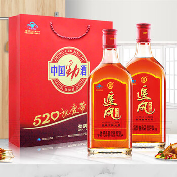 含五加皮 追风500ml*2瓶红色手提袋【图片 价格 品牌 报价】-京东