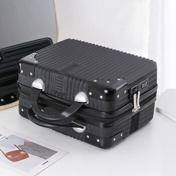 小型密码手提箱14吋手提行李箱化妆包女小型轻便16密码旅行皮箱证件