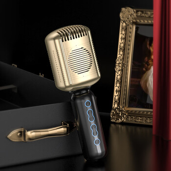 索爱通用厂家新款无线蓝牙麦克风魔音消原音全民k歌音响一体唱歌话筒