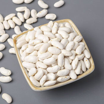 小白豆 610g新货豆子珍珠豆小白芸豆五谷杂粮新鲜云豆粗粮