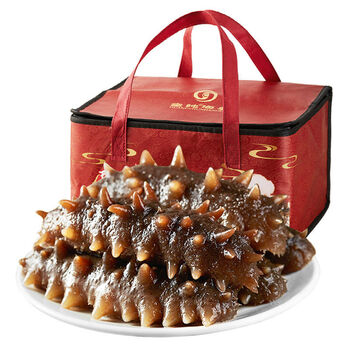 皇纯冷冻即食海参500g1kg15kg红袋刺参即食礼盒年货礼盒2斤装共1430只