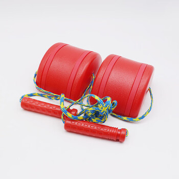 儿童平衡踩踏石幼儿园早教感统训练器材带手柄脚踏石过河石踩高跷