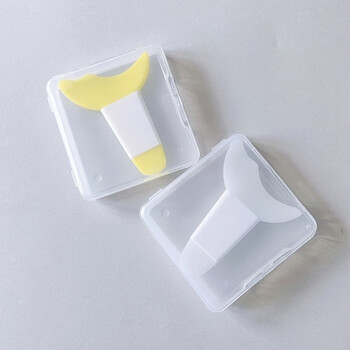 刷睫毛膏挡板涂下睫毛辅助器新手画眼线眼影硅胶卧蚕卡辅助仪盒装透