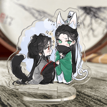 自救立牌 天官赐福周边小立牌双面夹层钥匙扣人渣反派自 冰秋1小立牌